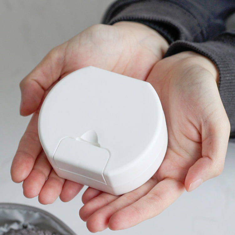 Scatola portasapone portatile con coperchio 9x8x4 cm