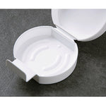 Scatola portasapone portatile con coperchio 9x8x4 cm