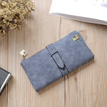 Porta carte di credito per borsa da donna con cerniera in pelle nabuk con coulisse solida