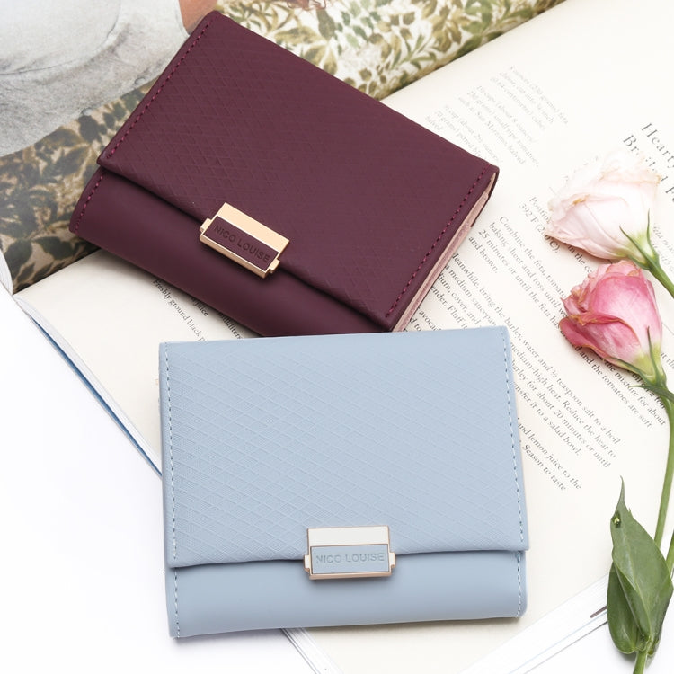 Portafoglio di lusso in pelle femminile Borsa in pelle da donna Portafoglio scozzese da donna Porta carte di cambio caldo Portamonete piccole per ragazze