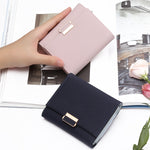 Portafoglio di lusso in pelle femminile Borsa in pelle da donna Portafoglio scozzese da donna Porta carte di cambio caldo Portamonete piccole per ragazze