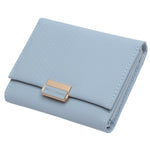 Portafoglio di lusso in pelle femminile Borsa in pelle da donna Portafoglio scozzese da donna Porta carte di cambio caldo Portamonete piccole per ragazze