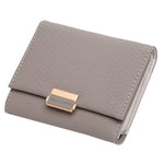 Portafoglio di lusso in pelle femminile Borsa in pelle da donna Portafoglio scozzese da donna Porta carte di cambio caldo Portamonete piccole per ragazze