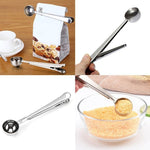 Misurino da caffè da cucina multifunzione da 5 pezzi con misurino da caffè per tè e caffè in acciaio inossidabile con clip, Coffee Scoop(Silver), Coffee Scoop(Gold), Coffee Scoop(Black), Coffee Scoop(Rose Gold)