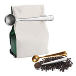 Misurino da caffè da cucina multifunzione da 5 pezzi con misurino da caffè per tè e caffè in acciaio inossidabile con clip, Coffee Scoop(Silver), Coffee Scoop(Gold), Coffee Scoop(Black), Coffee Scoop(Rose Gold)
