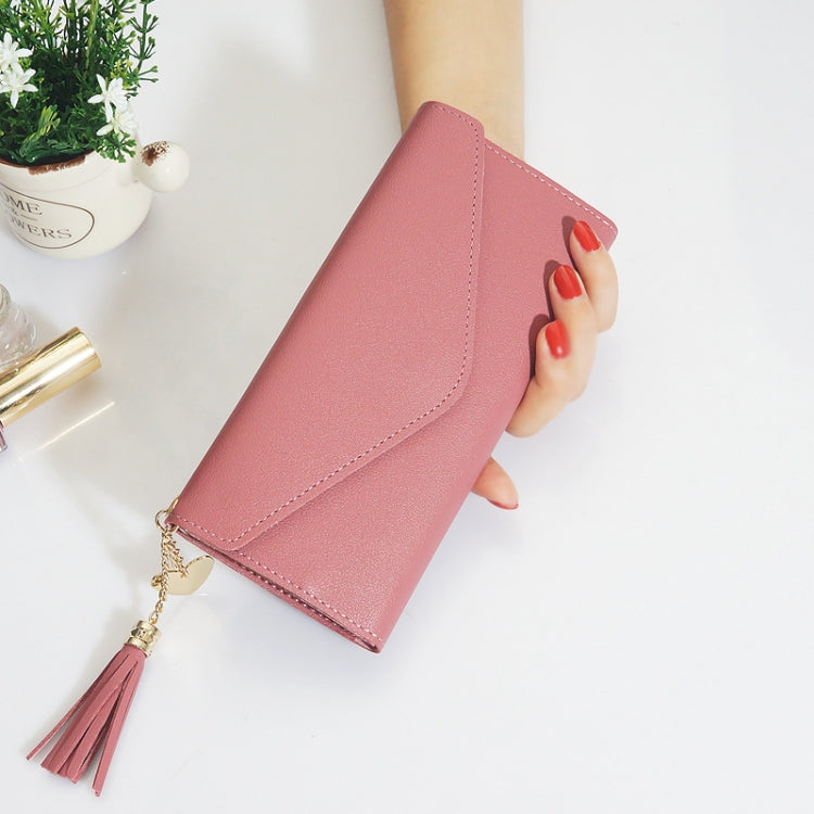 Portafogli semplici con cerniera Portafoglio con pochette a sezione lunga Borsa porta soldi in morbida pelle PU