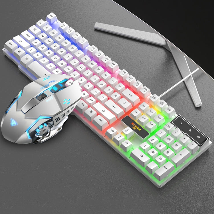 Tastiera e mouse cablati USB con programmazione macro
