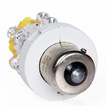 Spia LED lampadina piccola B15 15 LED 12V-220V colore casuale