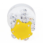 Spia LED lampadina piccola B15 15 LED 12V-220V colore casuale