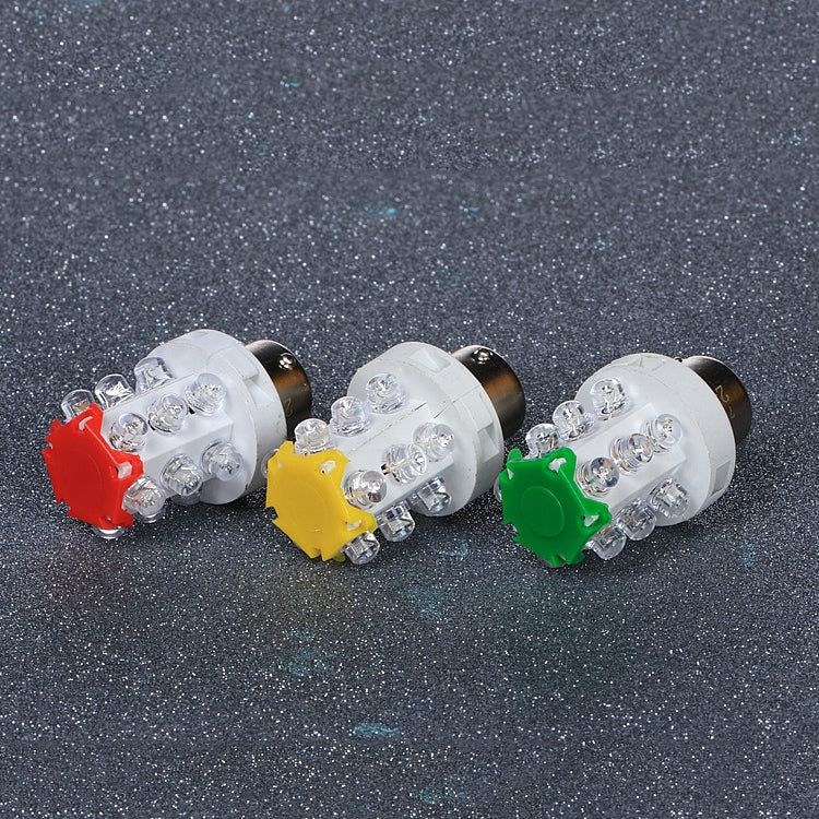 Spia LED lampadina piccola B15 15 LED 12V-220V colore casuale