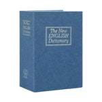Mini cassaforte libro con serratura segreta 14x9.5x6 cm