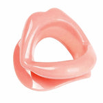 Silicone per la cura del viso Bocca Tensore muscolare Antietà Antirughe Massaggio di bellezza Strumento per il lifting del viso