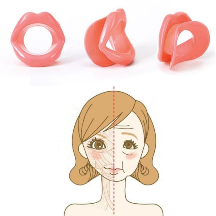 Silicone per la cura del viso Bocca Tensore muscolare Antietà Antirughe Massaggio di bellezza Strumento per il lifting del viso