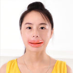 Silicone per la cura del viso Bocca Tensore muscolare Antietà Antirughe Massaggio di bellezza Strumento per il lifting del viso