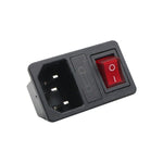 10 prese di alimentazione a 3 pin con interruttore 250V 10A