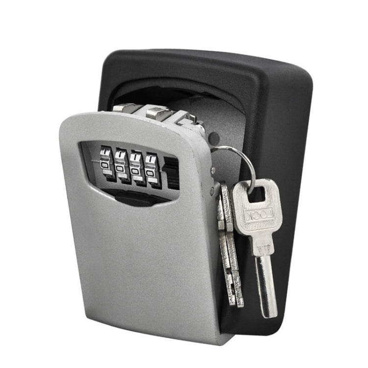 Cassetta di sicurezza a parete con chiave 14x11x5 cm