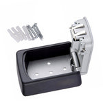 Cassetta di sicurezza a parete con chiave 14x11x5 cm
