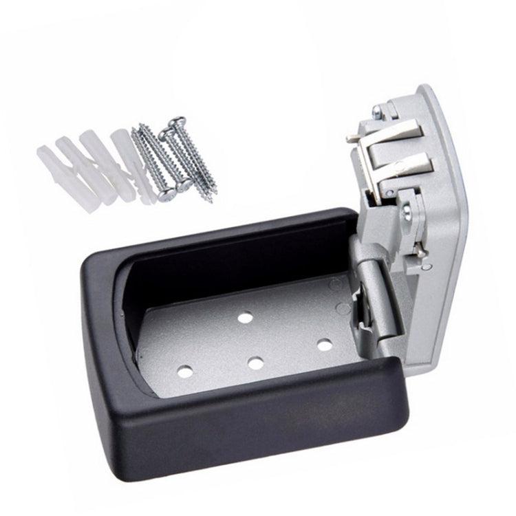 Cassetta di sicurezza a parete con chiave 14x11x5 cm