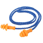 Tappi per orecchie in silicone con cordoncino 10 pezzi