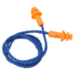 Tappi per orecchie in silicone con cordoncino 10 pezzi