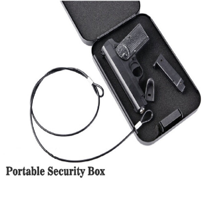 Mini cassetta di sicurezza portatile per auto con password