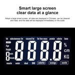 Bilancia pesapersone elettronica intelligente con display LCD, bilancia pesapersone digitale, Bathroom Scale