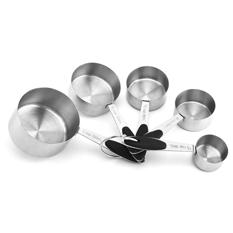 Set di cucchiai dosatori in acciaio inossidabile, cucchiaino da caffè, gadget da cucina, Measuring Cup 5 in 1, Measuring Spoon 5 in 1, 5 in 1 Measuring Cup(Color), 5 in 1 Measuring Spoon(Color)