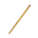 1 paio di stoviglie in acciaio inossidabile colorate, riutilizzabili, con bacchette di metallo, lunghezza: 23 cm