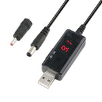 Convertitore di tensione USB 5V a 9V/12V regolabile 1A
