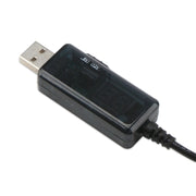 Cavo USB Boost 5V Step Up fino a 9V Convertitore di tensione regolabile 12V Trasformatore di volt Step-up 1A Regolatore di potenza CC con interruttore, 5V Step Up to 9V 12V