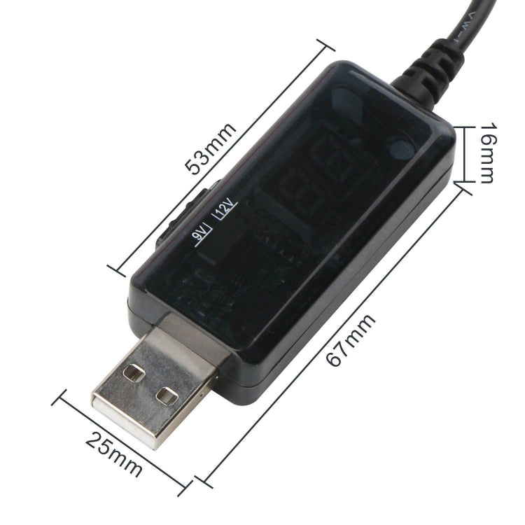 Convertitore di tensione USB 5V a 9V/12V regolabile 1A