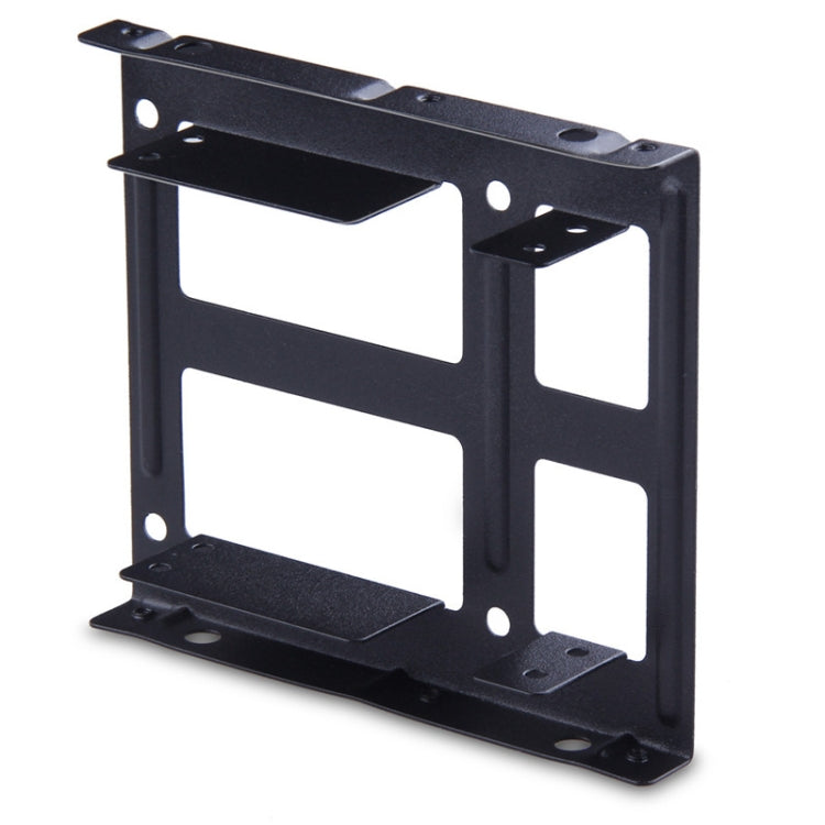 Staffa adattatore metallo per SSD/HDD 2,5" a 3,5" con cavi SATA