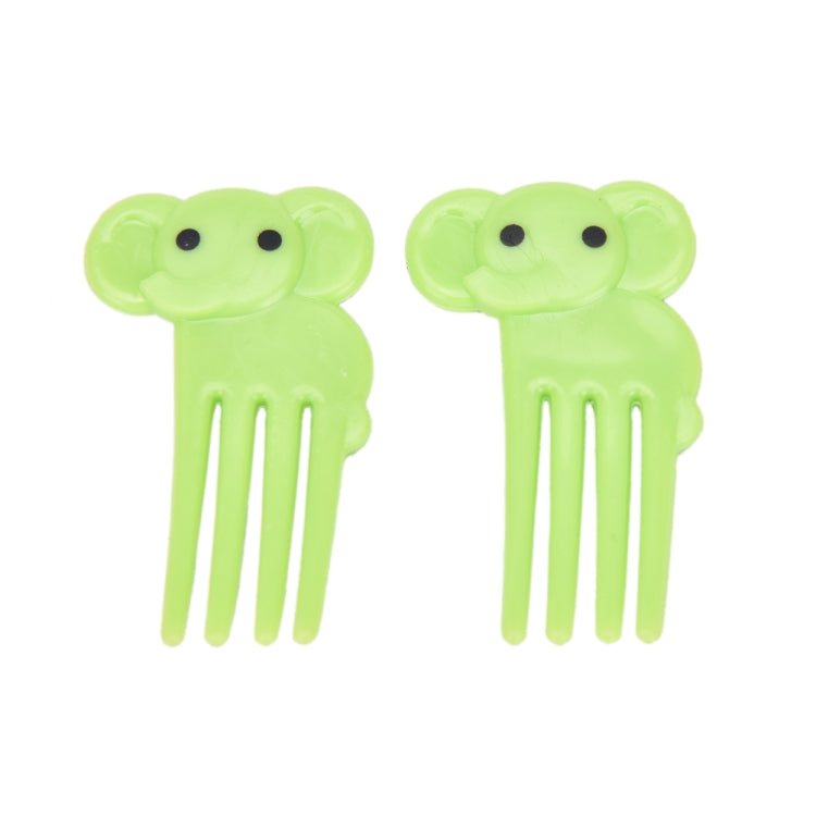 5 set 10 in 1 creativo cartone animato animale plastica bambini frutta forchetta Bento decorazione stuzzicadenti