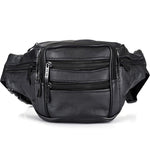 Borsa per cellulare per organizer da viaggio in vera pelle da uomo alla moda