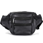 Borsa per cellulare per organizer da viaggio in vera pelle da uomo alla moda