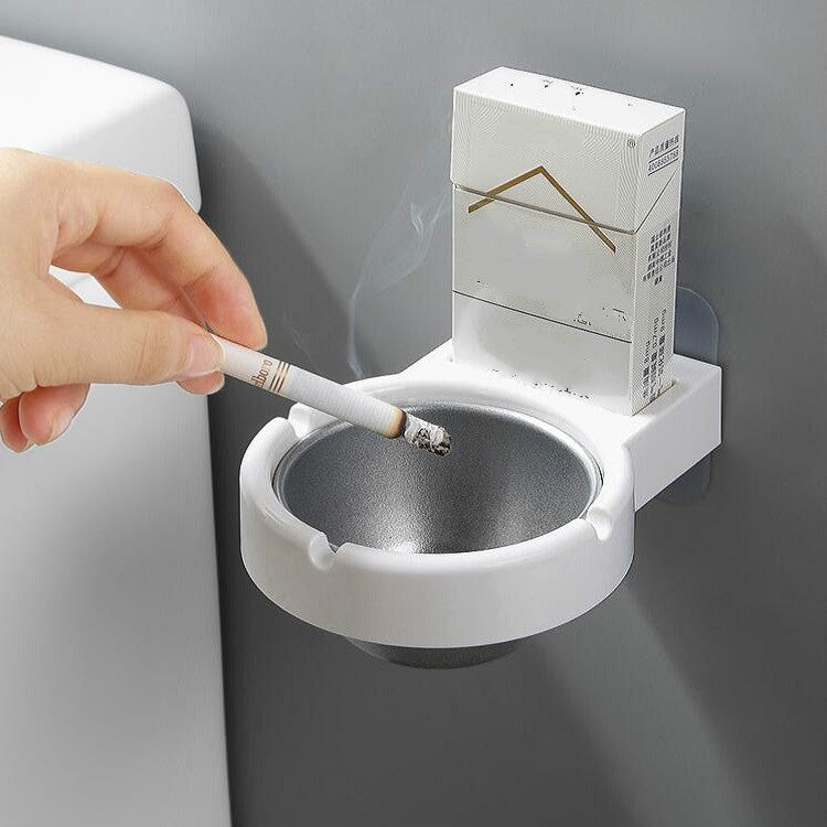 Posacenere diviso a parete per bagno domestico con personalità creativa