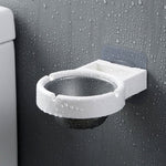 Posacenere diviso a parete per bagno domestico con personalità creativa