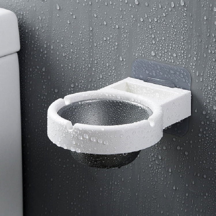 Posacenere diviso a parete per bagno domestico con personalità creativa
