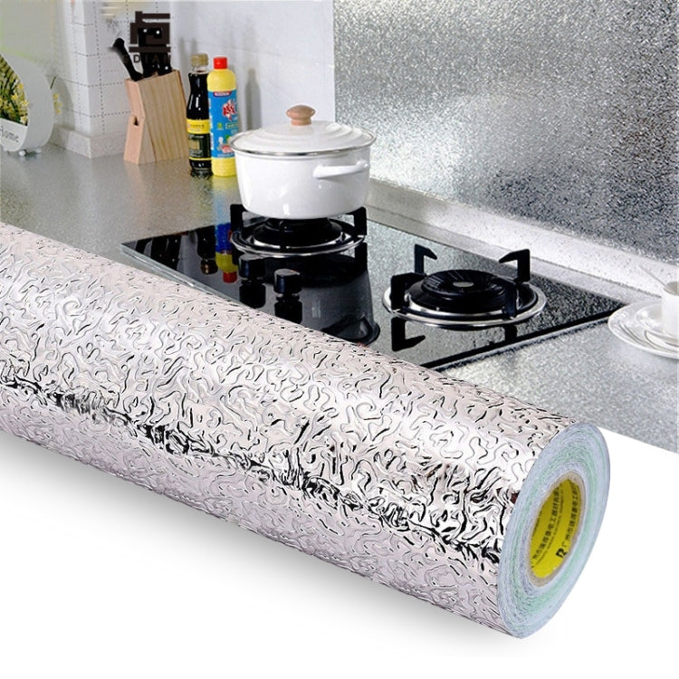 Adesivo da parete in alluminio antiolio 40cm x 5m