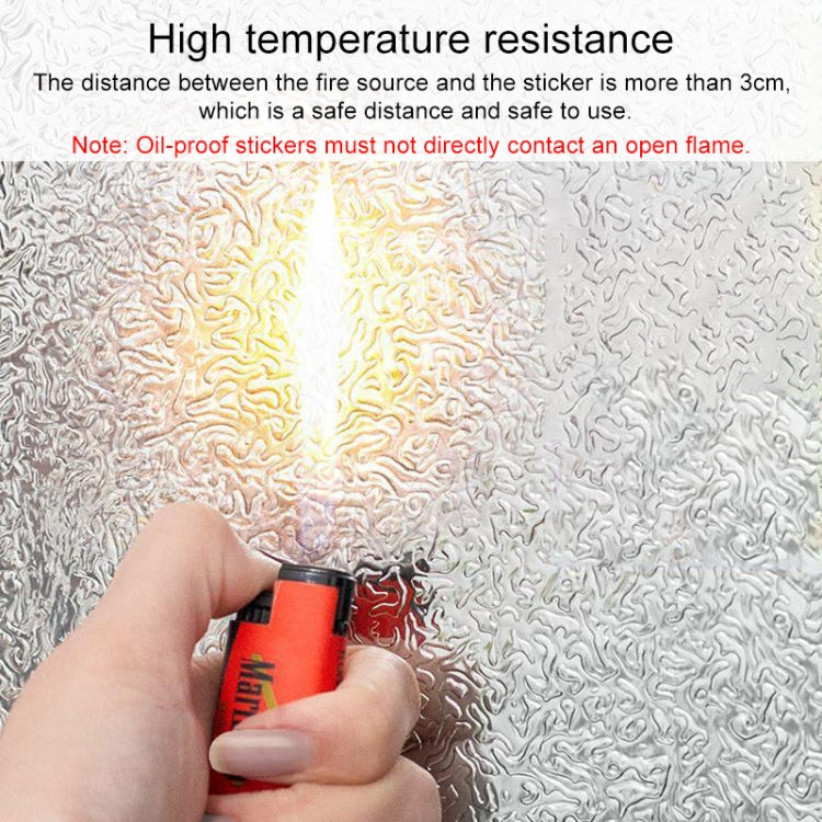 Cucina Stufa a muro Foglio di alluminio Adesivi a prova di olio Anti-fouling Adesivo da parete autoadesivo ritagliabile ad alta temperatura, 40cmx5m, 40cmx5m Croppable Wallpaper, 60cmx5m, 60cmx5m Croppable Wallpaper