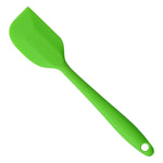 2 pezzi spatola per torta in silicone da cucina, spatola per raschietto per miscelazione, spazzolini per burro, utensili da cucina, Red, Yellow, Green, Blue, Purple, Pink, Orange