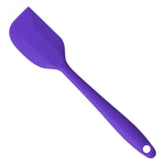 2 pezzi spatola per torta in silicone da cucina, spatola per raschietto per miscelazione, spazzolini per burro, utensili da cucina, Red, Yellow, Green, Blue, Purple, Pink, Orange