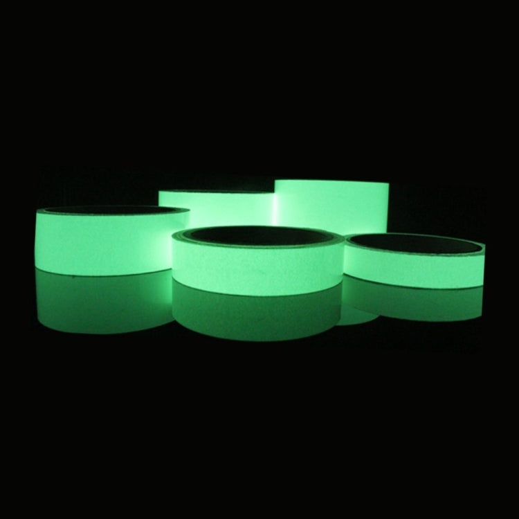 Nastro riflettente adesivo autoadesivo Nastro luminoso rimovibile Nastro di avvertimento fluorescente luminoso e scuro, 2cm  x 3m