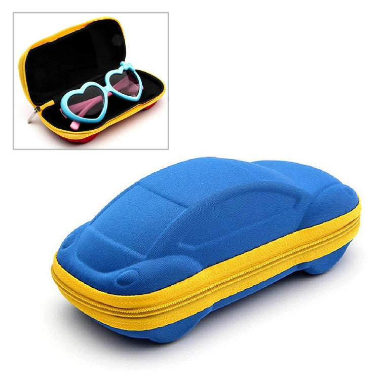 Custodia per occhiali EVA a forma di auto Custodia per occhiali portatile resistente alle cadute per bambini, consegna colori casuali, Car Shape EVA Glasses Case