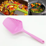 Filtri per pala di scarico in plastica Pala per perdite d'acqua Cucina Cottura Pala per ghiaccio Colino