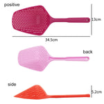 Filtri per pala di scarico in plastica Pala per perdite d'acqua Cucina Cottura Pala per ghiaccio Colino