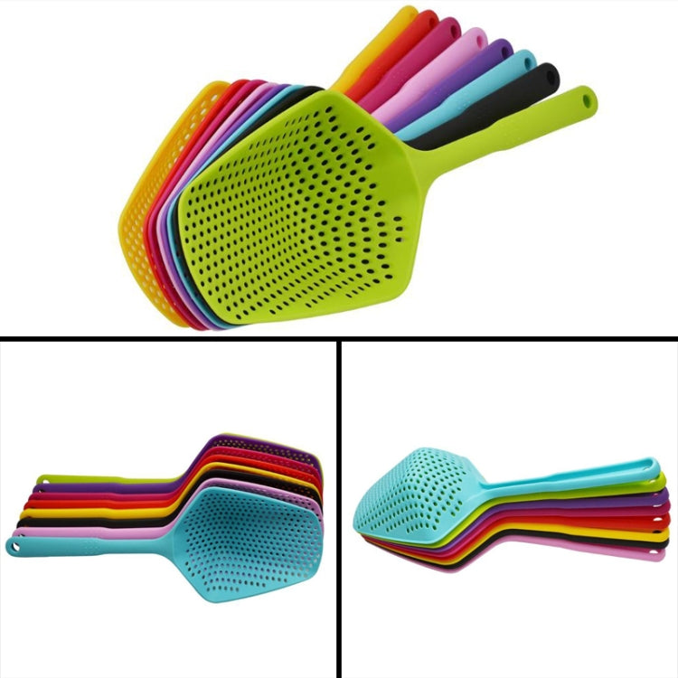 Filtri per pala di scarico in plastica Pala per perdite d'acqua Cucina Cottura Pala per ghiaccio Colino