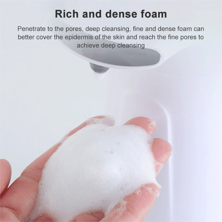 Dispenser di sapone per WC a induzione automatica intelligente a infrarossi per uso domestico in schiuma per mani, Soap Dispenser
