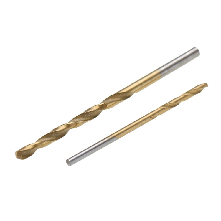 50 pezzi/set punte da trapano rivestite in titanio, set di punte da trapano in acciaio ad alta velocità, utensili per perforazione elettrica, 50 PCS/Set Drill Bits
