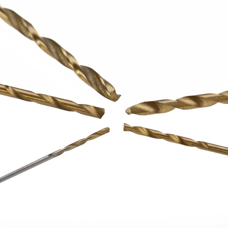 50 pezzi/set punte da trapano rivestite in titanio, set di punte da trapano in acciaio ad alta velocità, utensili per perforazione elettrica, 50 PCS/Set Drill Bits